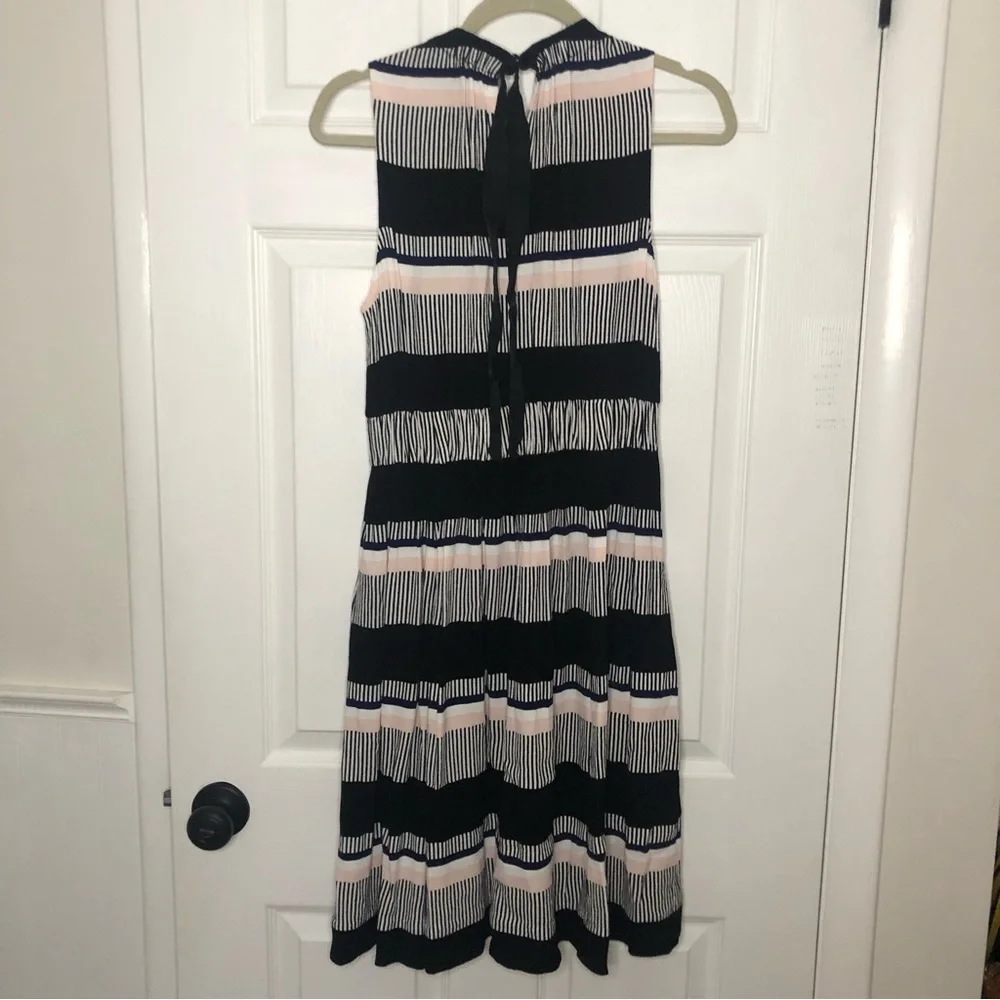Kate Spade Bay Stripe Tie Back Dress